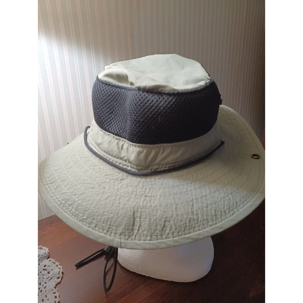 Field & Stream Size M Nylon Body/Poly Mesh Snap Brim Boonie Hat with Drawstring